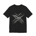 Chemtrail & Pattern Recognition Graphic Shirt — Vintage Grunge Short Sleeve Shirt
