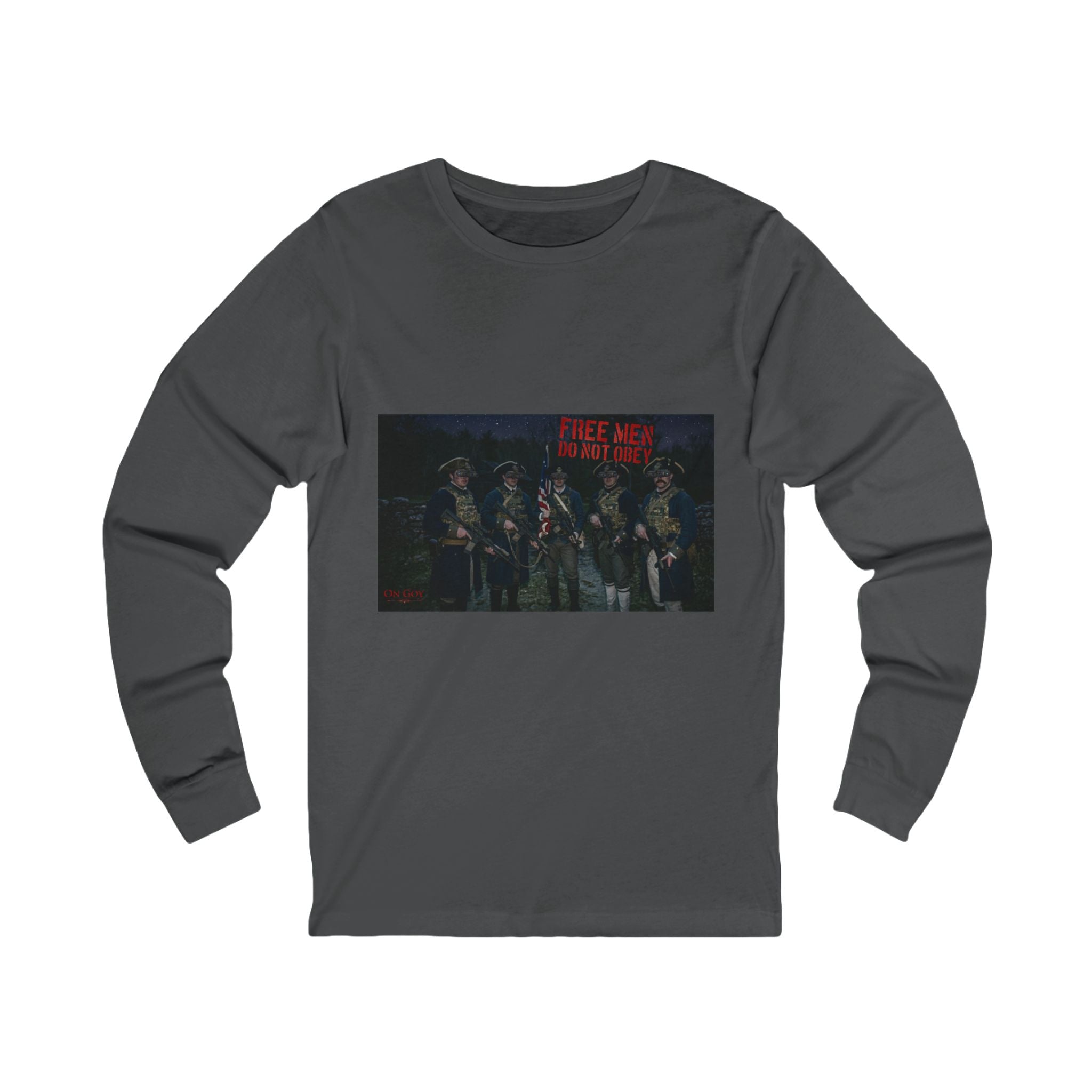 Free Men Do Not Obey LS Shirt