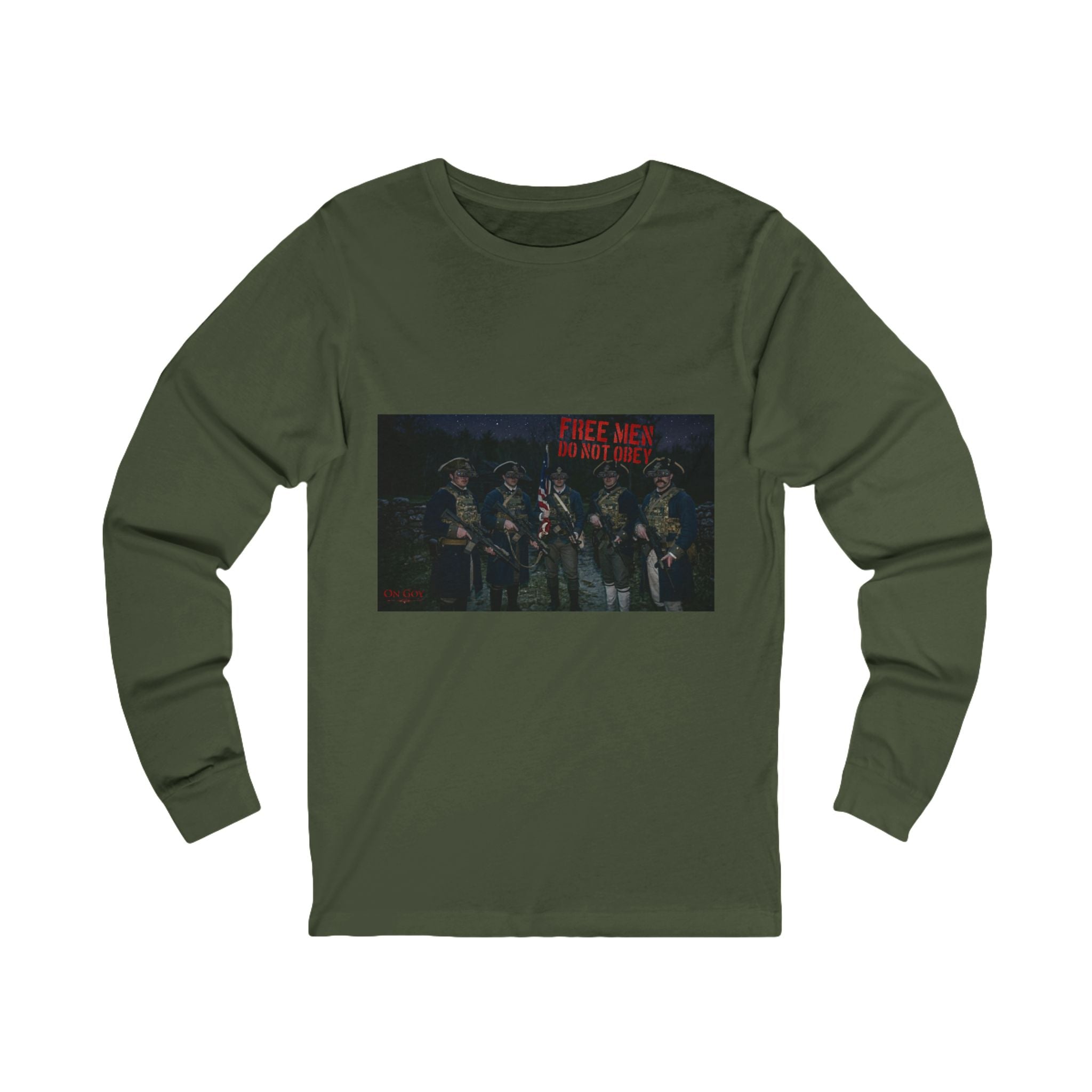 Free Men Do Not Obey LS Shirt