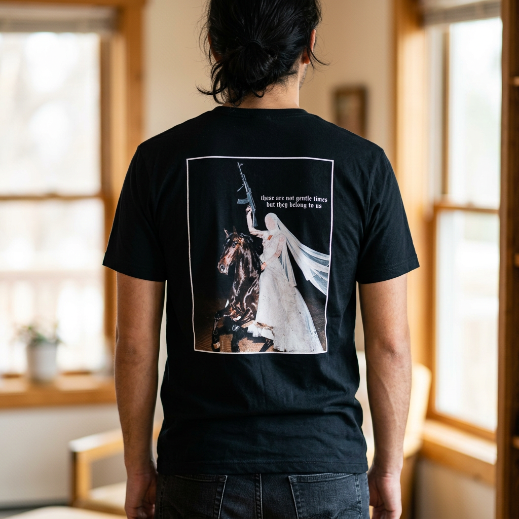 Veiled Bride Illustration Tee