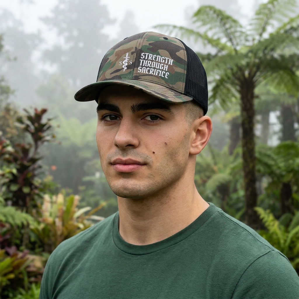 Strength Through Sacrifice Hat