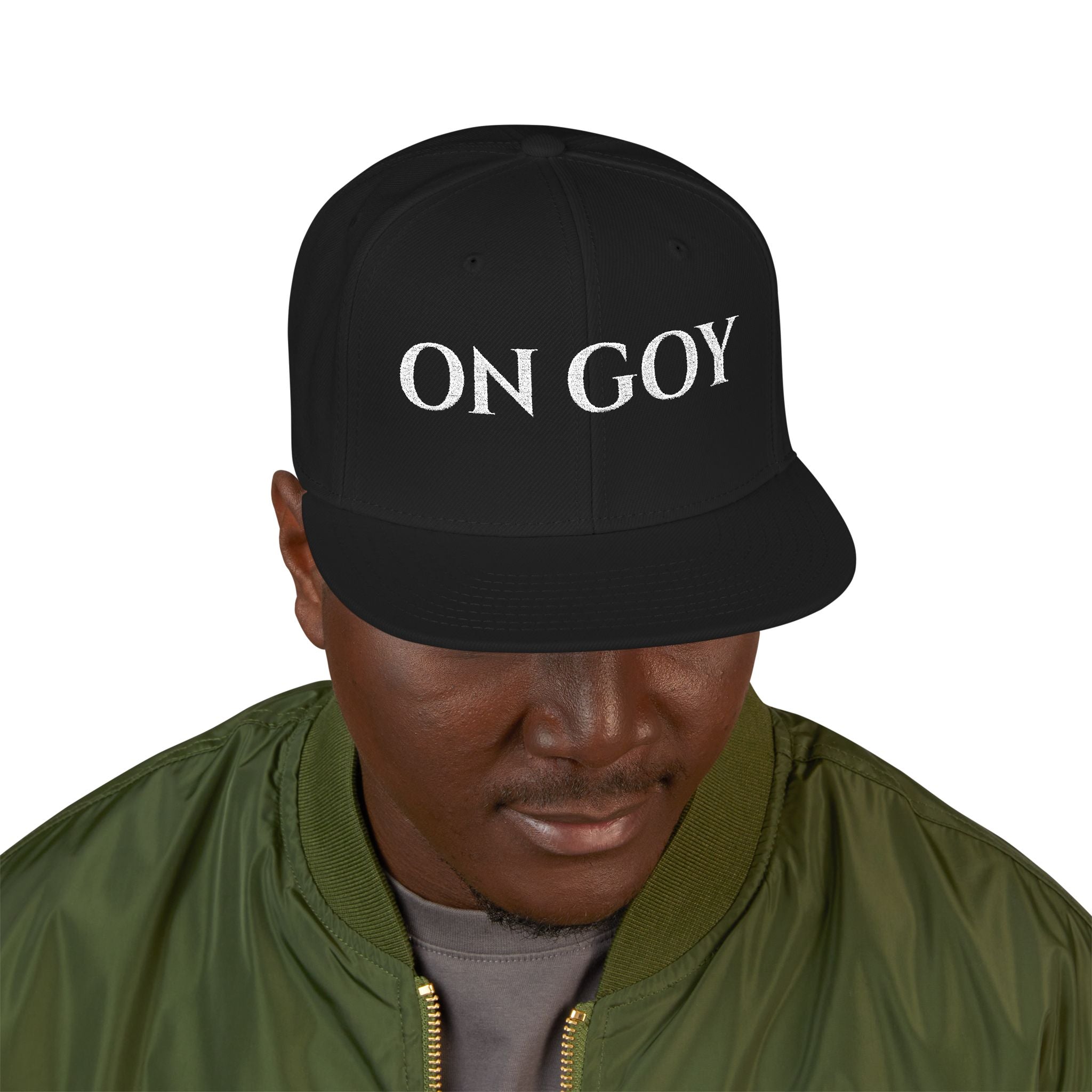 OG embroidered snapback