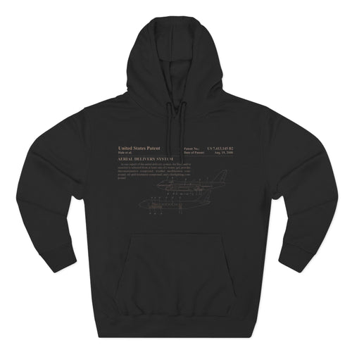 Chemtrail Patent Blueprint Hoodie