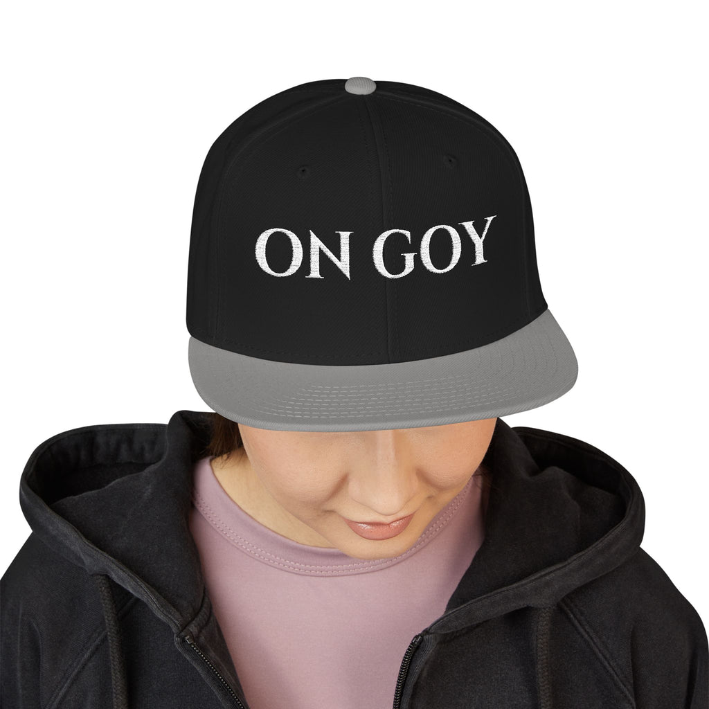 OG embroidered snapback